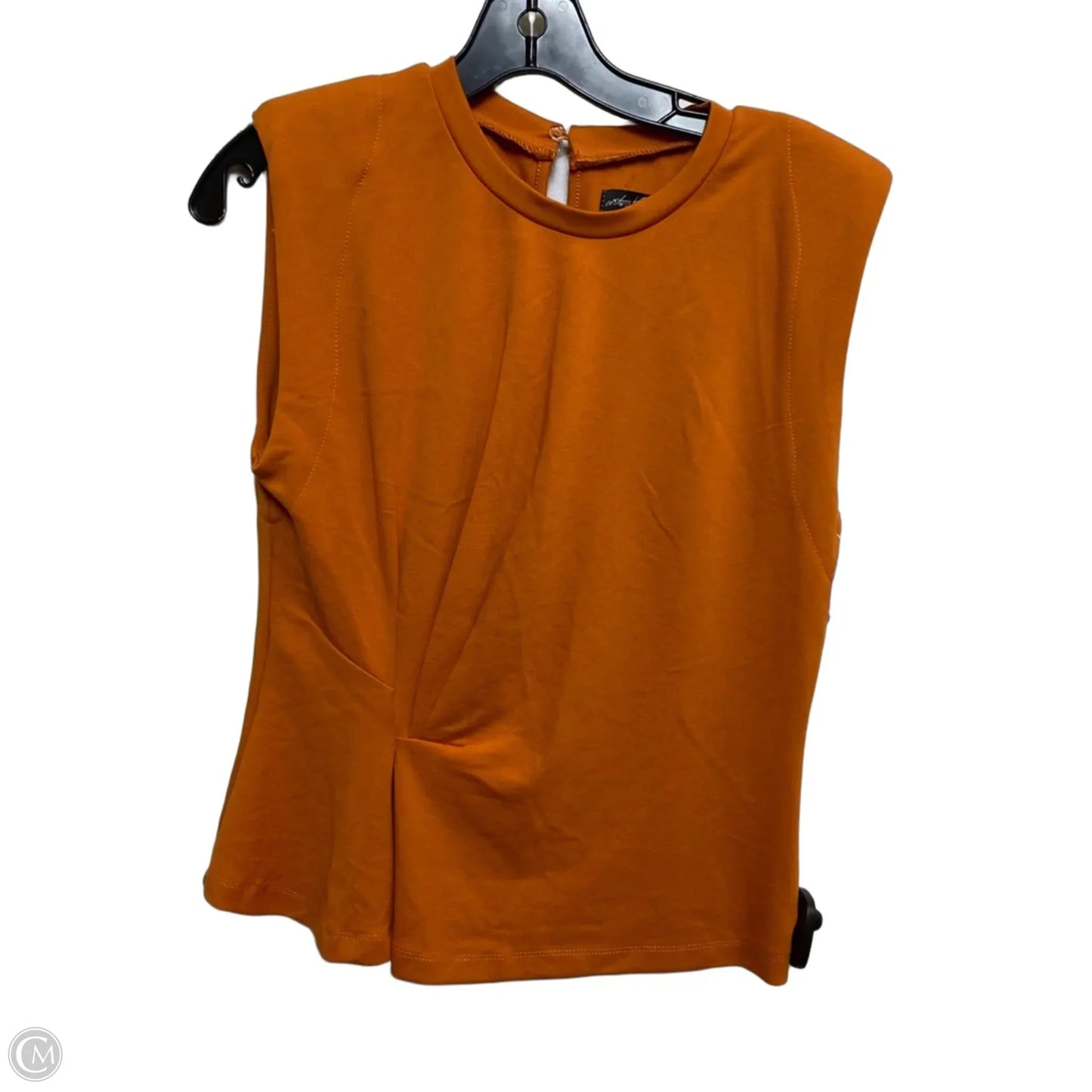 Top Sleeveless By Ontwelfth In Orange, Size: M
