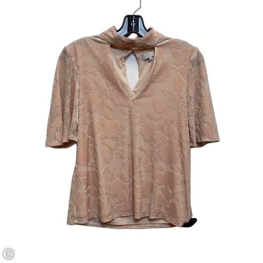 Top Short Sleeve By 1.state In Pink, Size: Xs