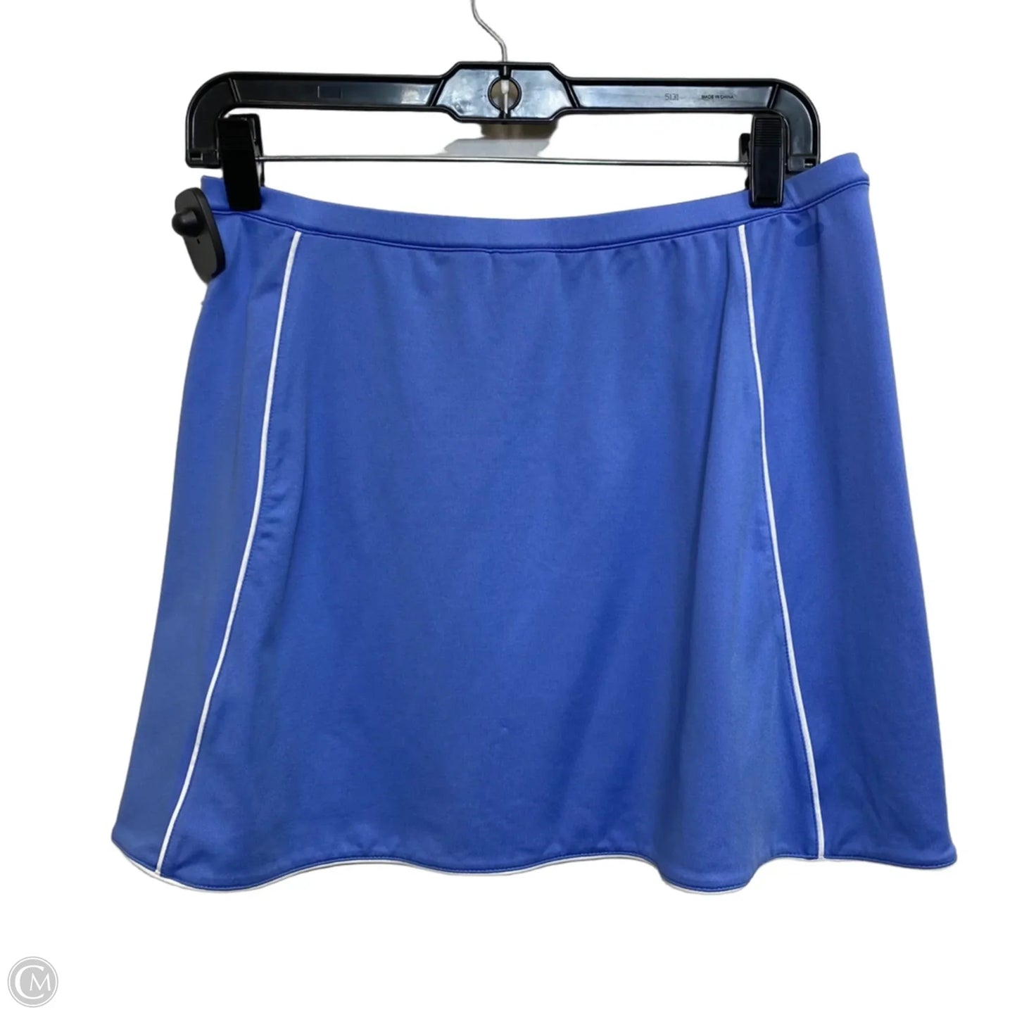 Athletic Skirt By Adidas In Blue, Size: L