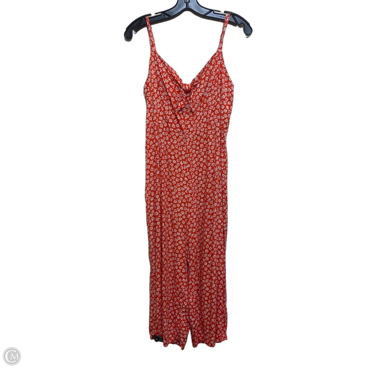 Jumpsuit By Old Navy In Red & White, Size: L