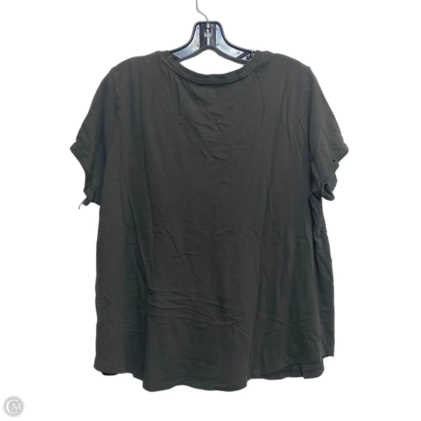 Top Short Sleeve Basic By Old Navy In Grey, Size: Xl