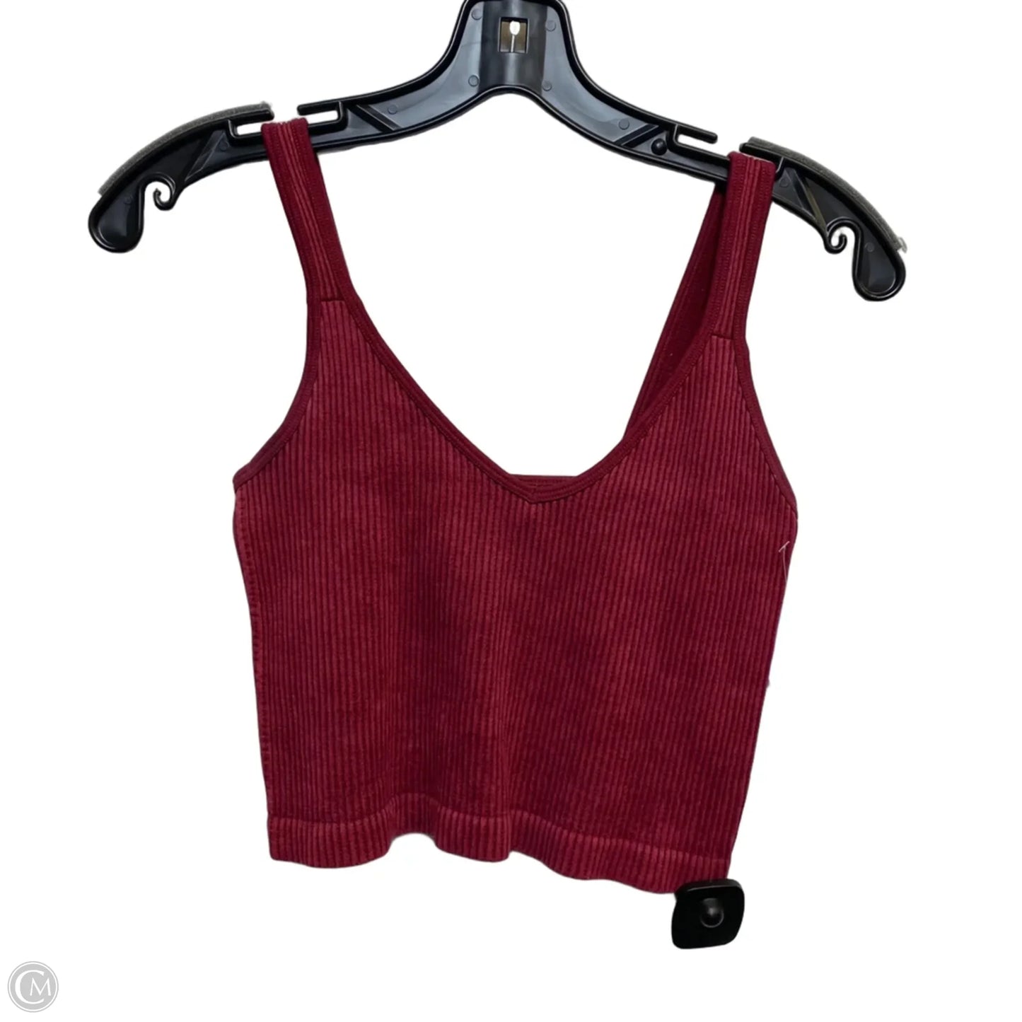 Top Sleeveless Basic By Bella Seamless In Red, Size: S