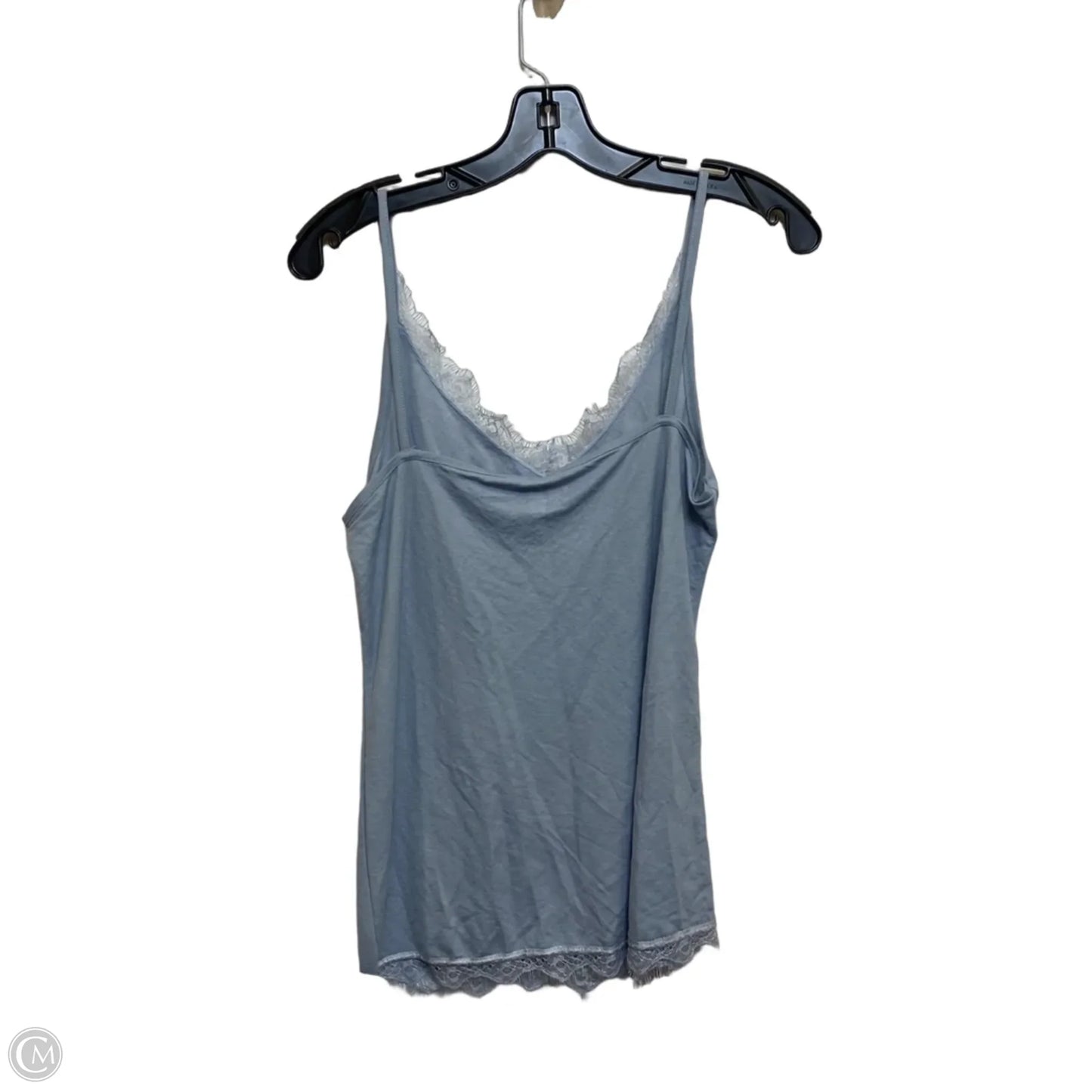 Top Sleeveless Basic By Clothes Mentor In Blue, Size: 2x
