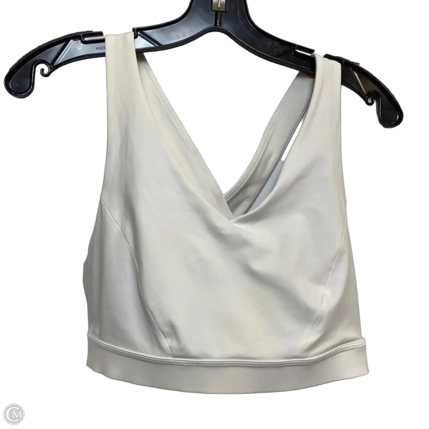Athletic Bra By Lululemon In White, Size: M