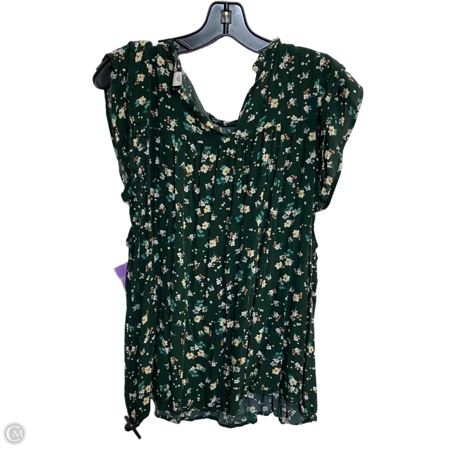 Top Sleeveless By Old Navy In Green, Size: Xxl