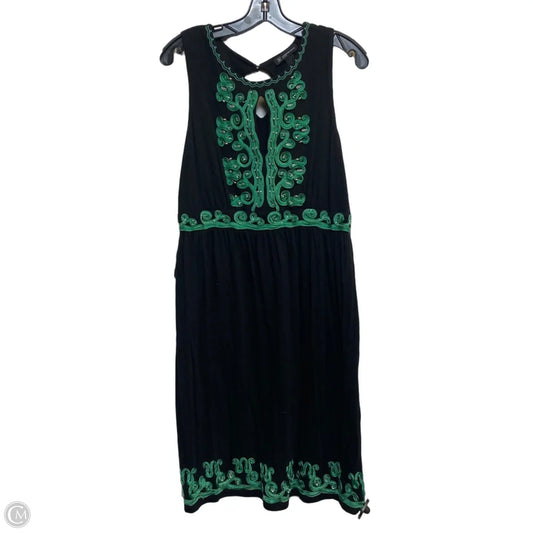 Dress Casual Midi By Inc In Black, Size: 1x
