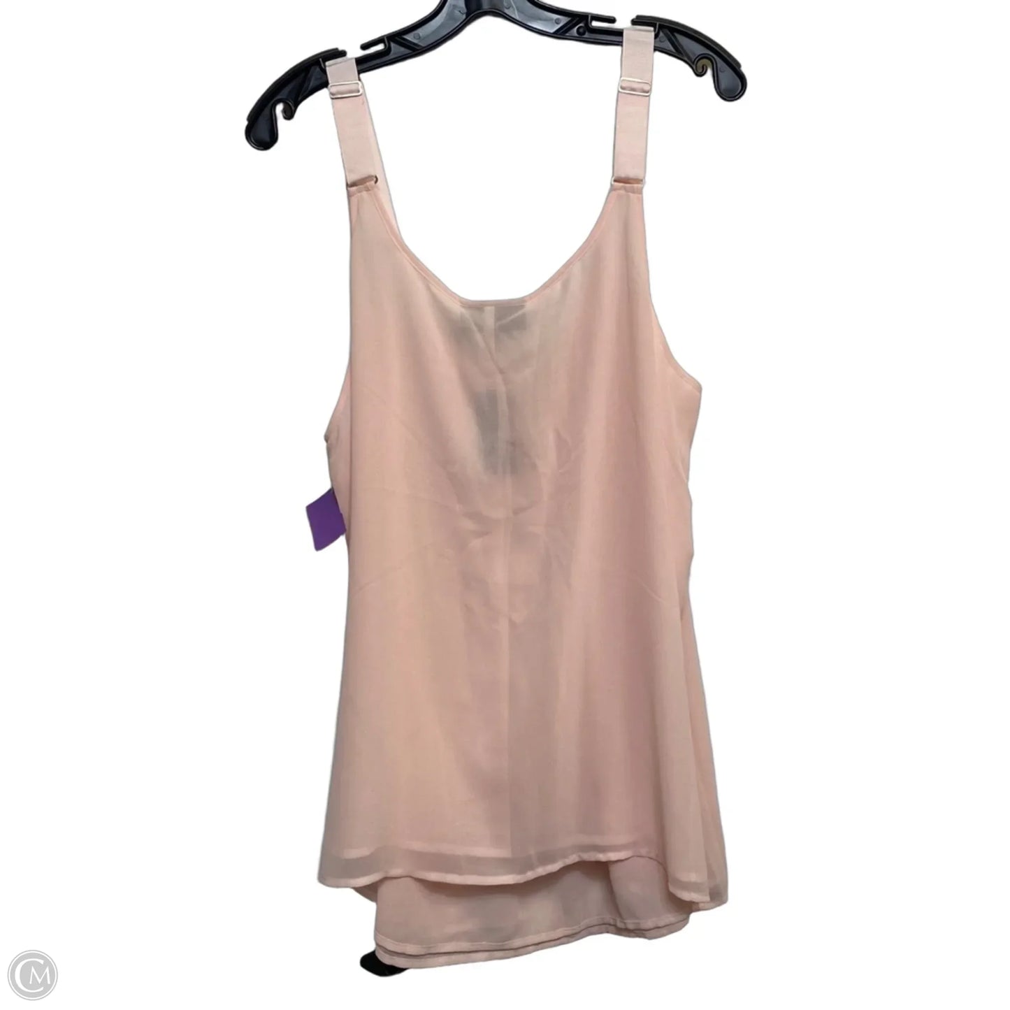 Top Sleeveless By Lane Bryant In Pink, Size: 3x