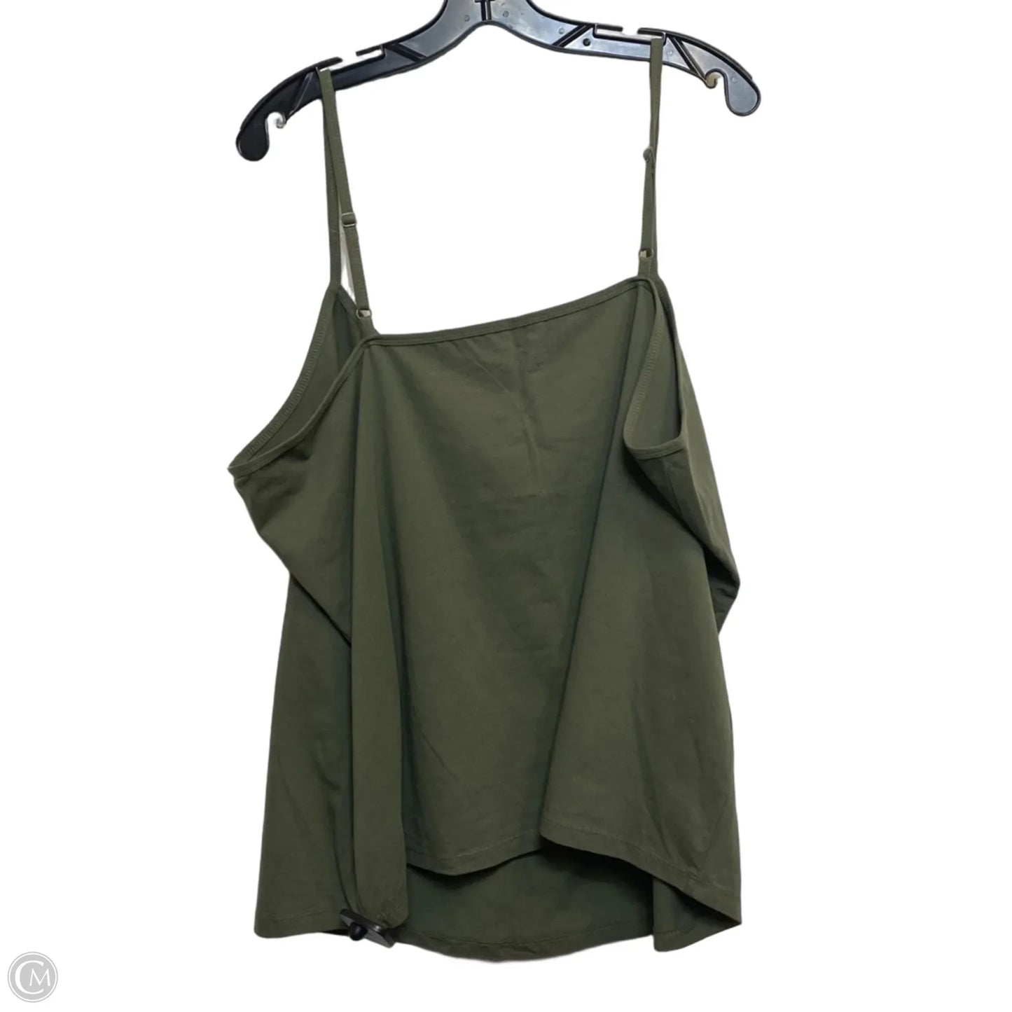 Top Sleeveless By Lane Bryant In Green, Size: 4x