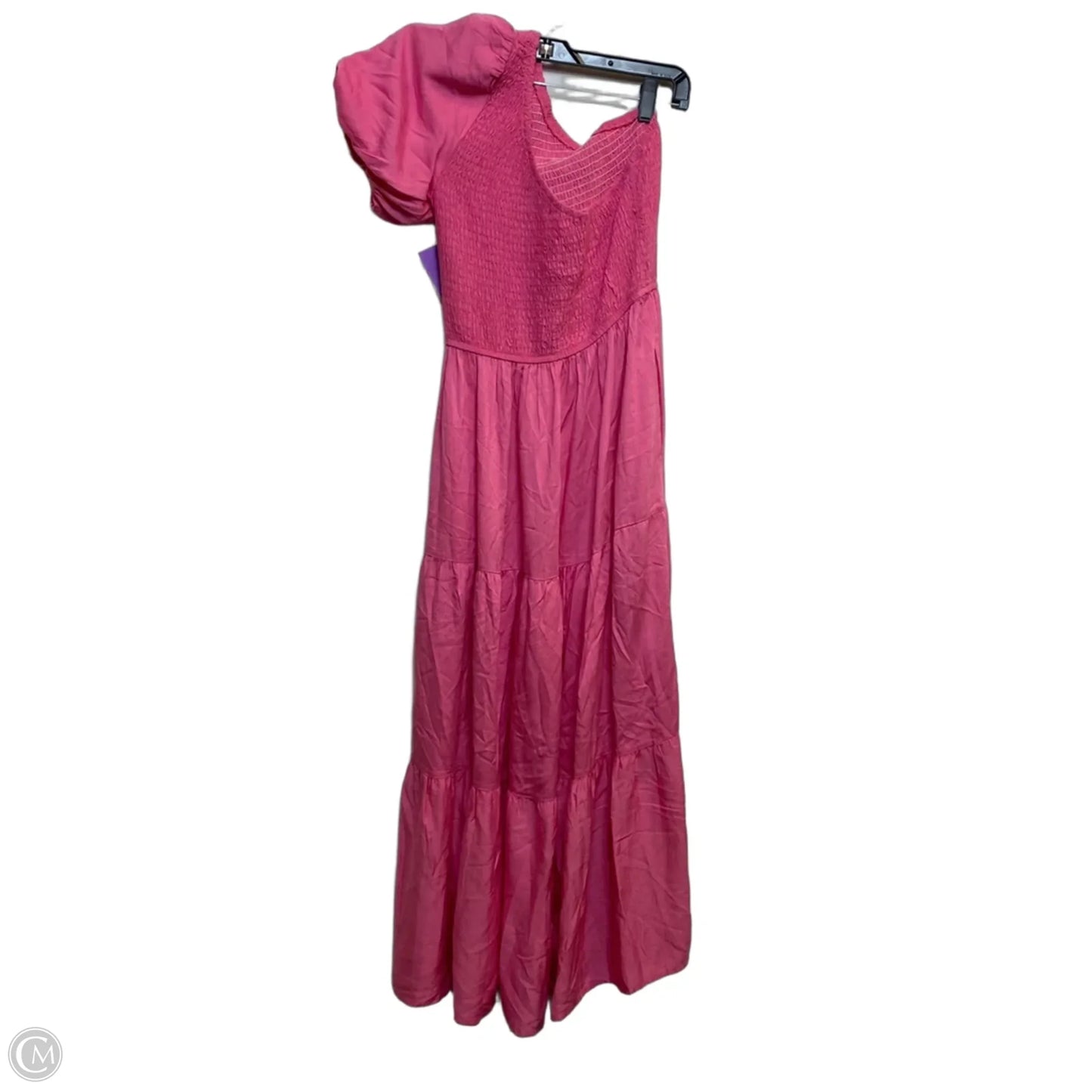 Dress Casual Midi By Zesica In Pink, Size: M