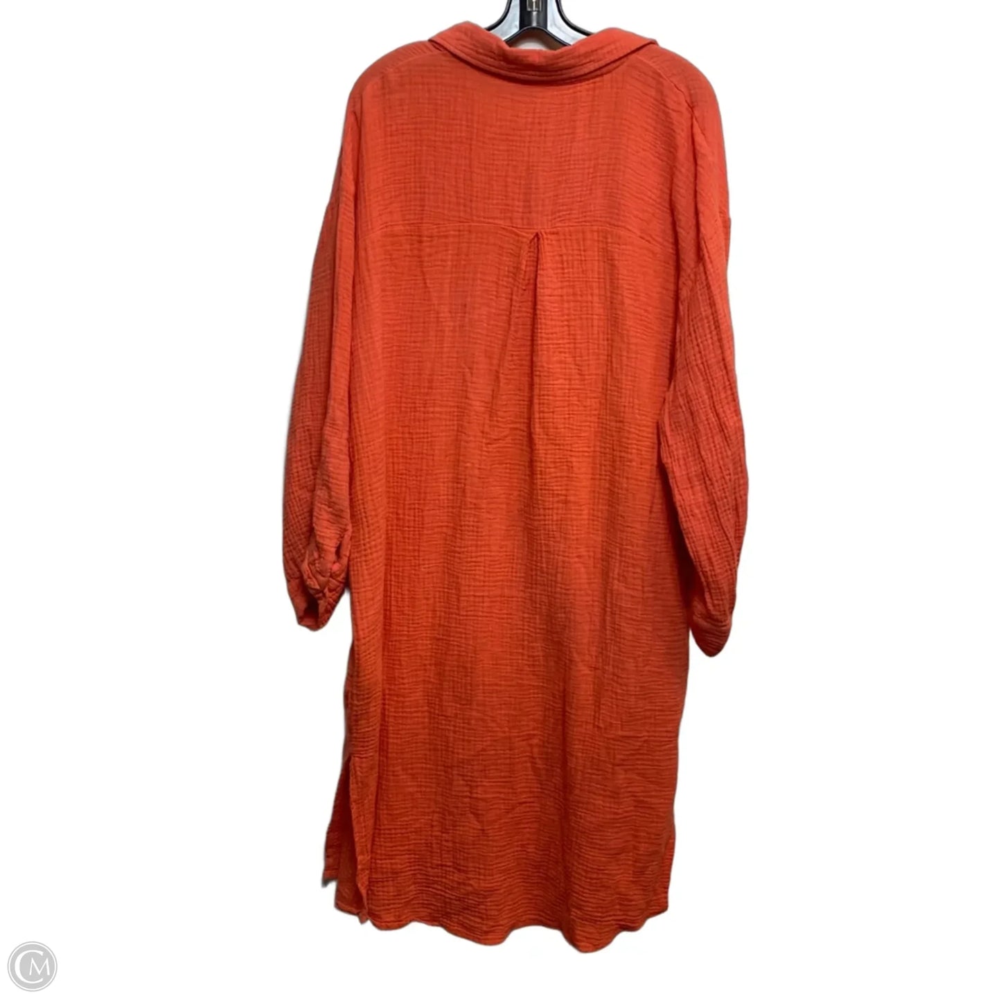 Dress Casual Midi By Dalin In Orange, Size: 2x