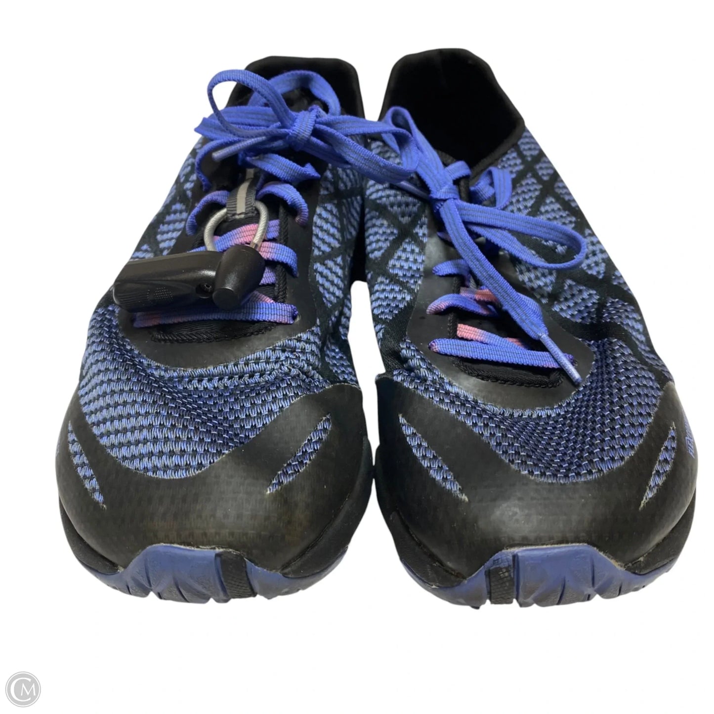Shoes Athletic By Merrell In Black & Blue, Size: 9.5