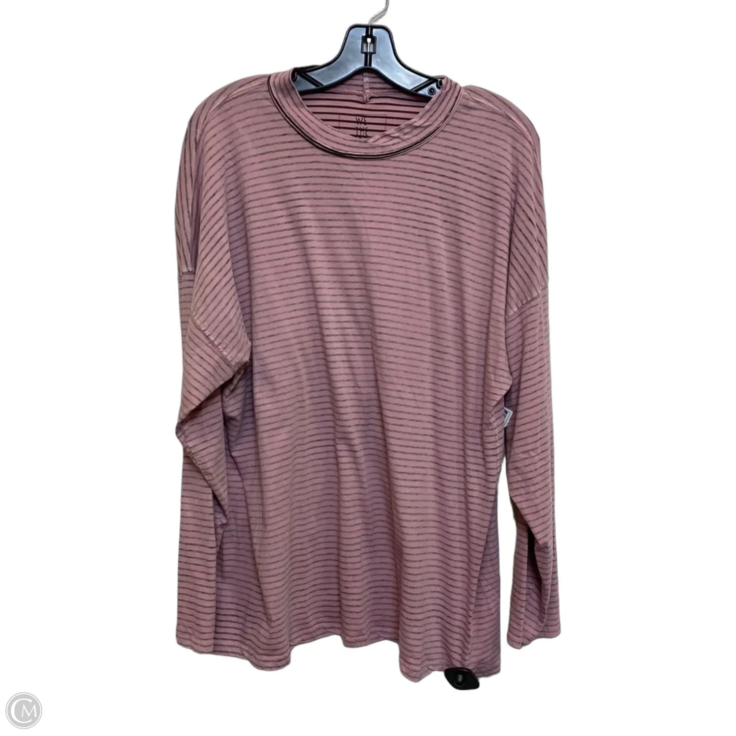 Top Long Sleeve By We The Free In Pink, Size: L