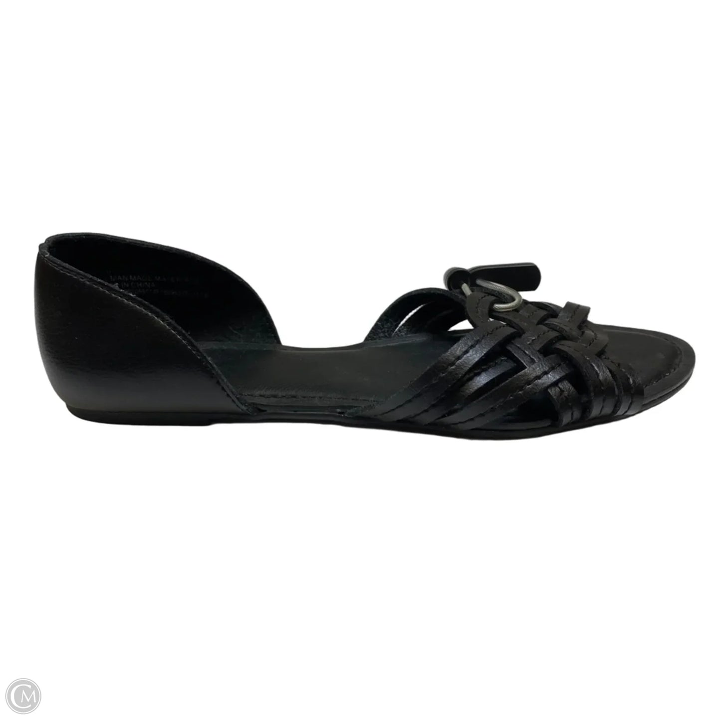 Sandals Flats By Universal Thread In Black, Size: 10