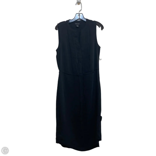 Dress Casual Midi By Adrienne Vittadini In Black, Size: M