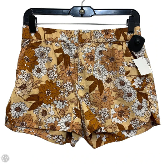 Shorts By J. Crew In Brown & Orange, Size: Xs