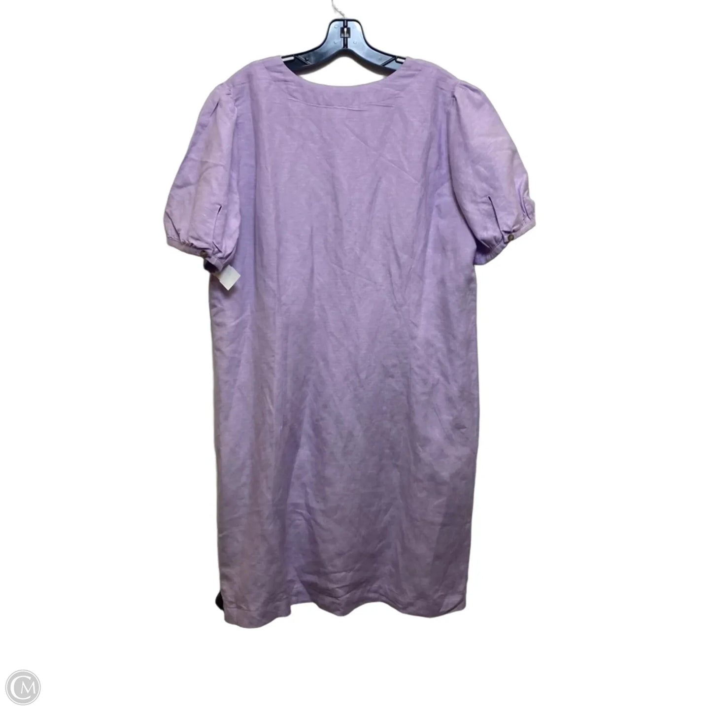 Dress Casual Short By Loft In Purple, Size: 16