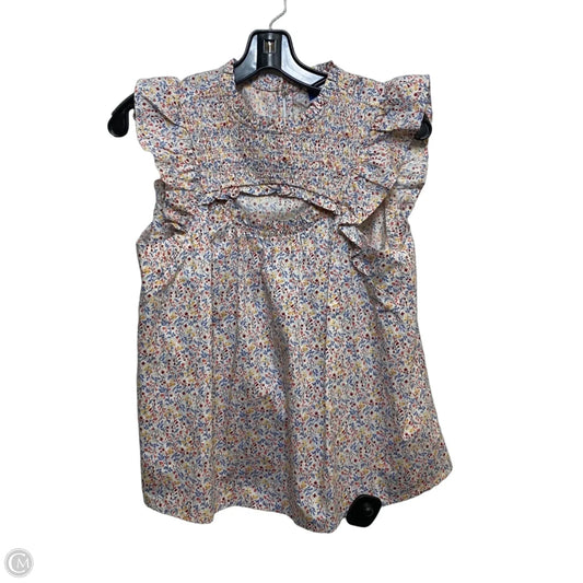 Top Sleeveless By Old Navy In Floral Print, Size: Xs