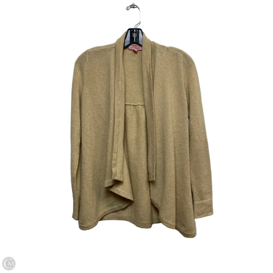 Cardigan Designer By Lilly Pulitzer In Tan, Size: Xs