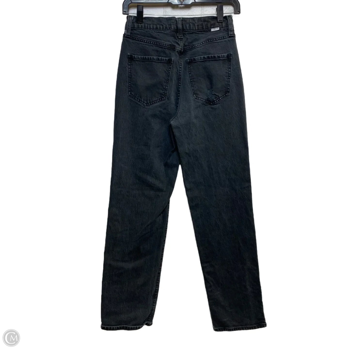 Jeans Straight By Daze In Black Denim, Size: 2