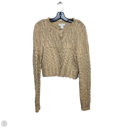 Cardigan By House Of Harlow In Tan, Size: Xl