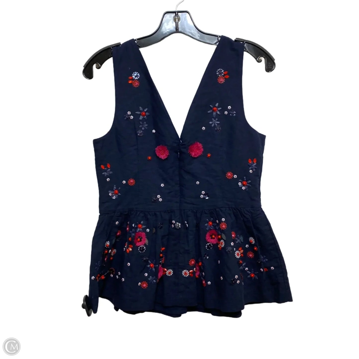 Top Long Sleeve By J. Crew In Navy, Size: S