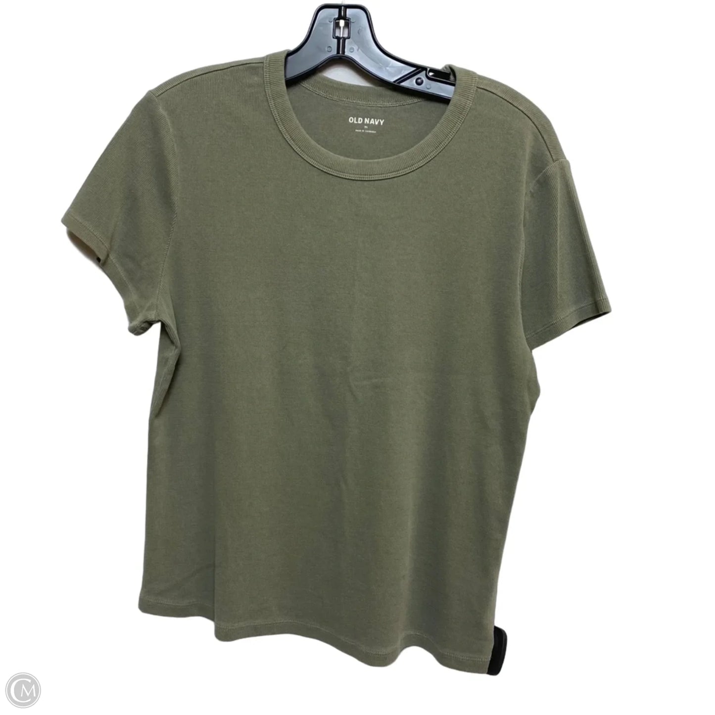 Top Short Sleeve By Old Navy In Green, Size: Xl