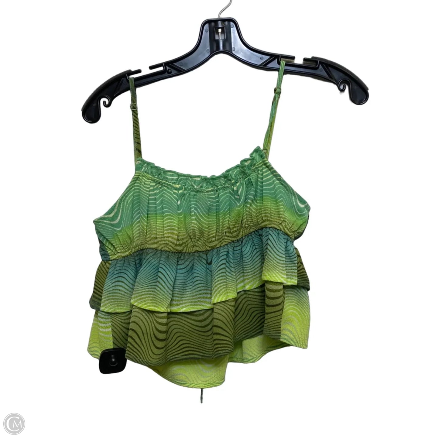 Top Sleeveless By Wild Fable In Green, Size: S