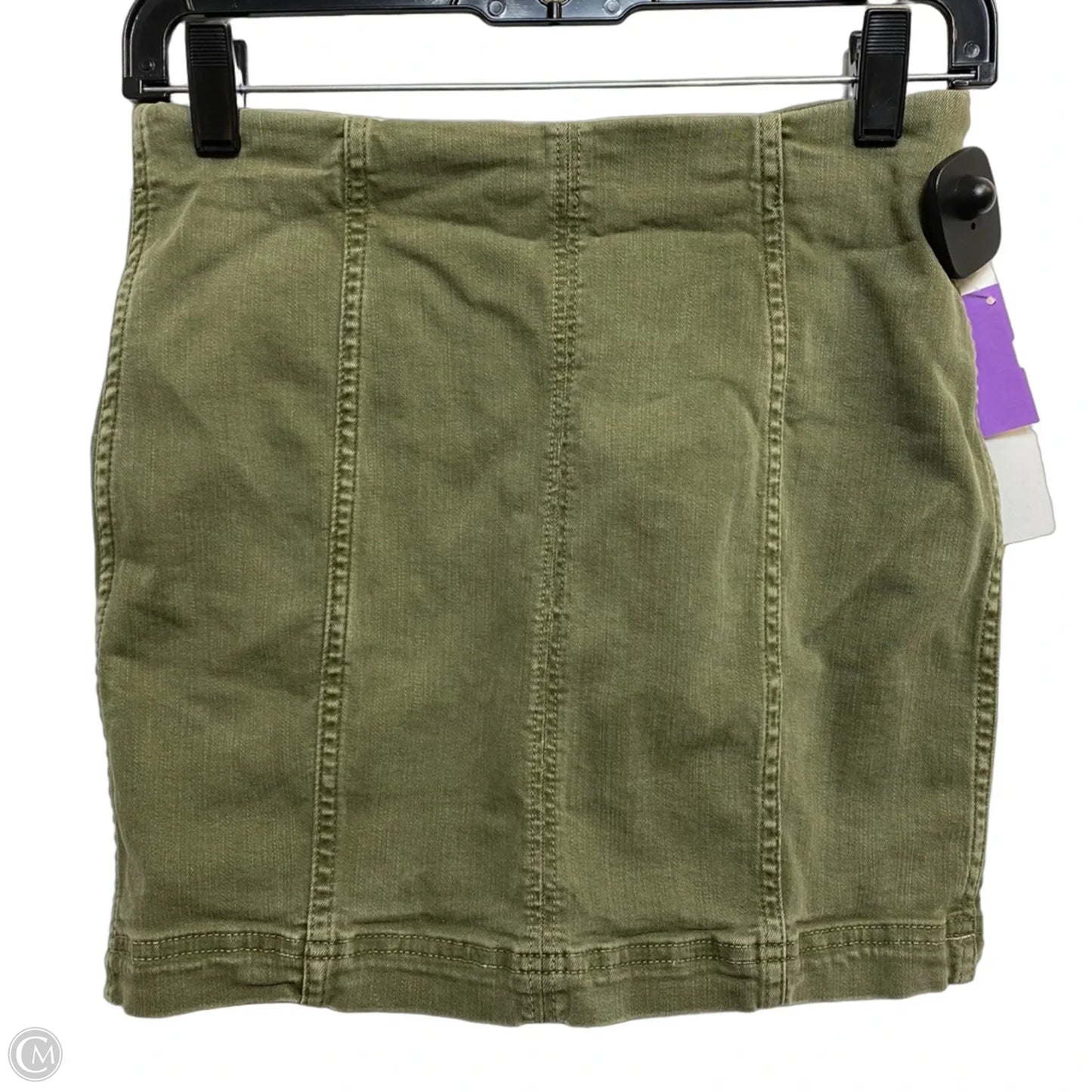 Skirt Mini & Short By Free People In Green, Size: Xs