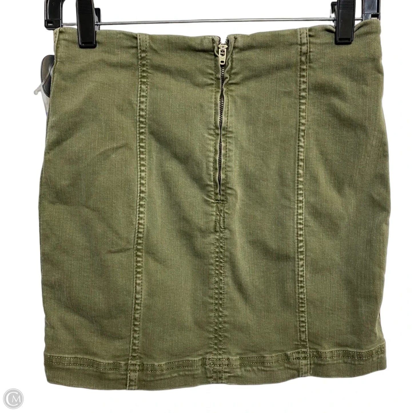 Skirt Mini & Short By Free People In Green, Size: Xs