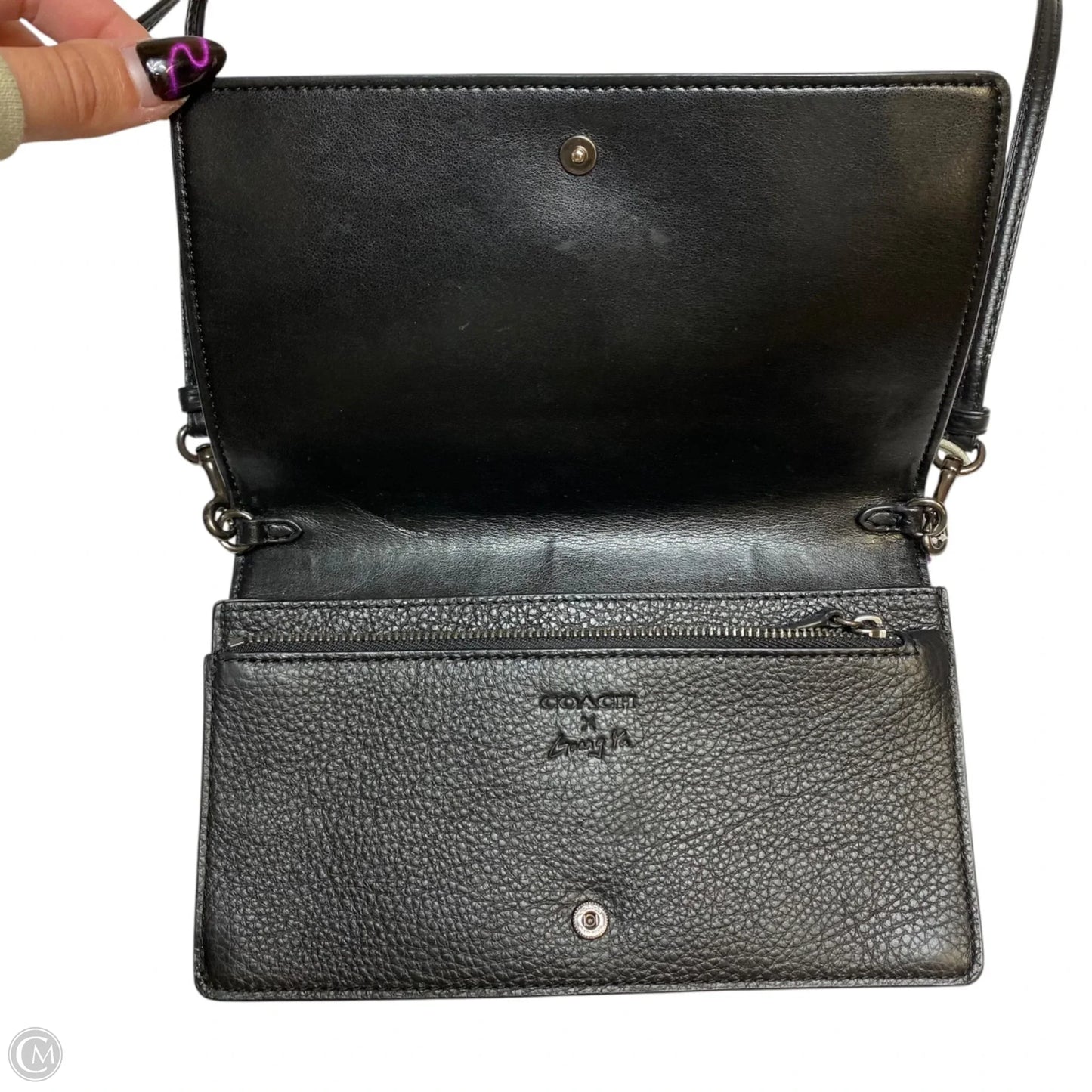 Crossbody Designer By Coach, Size: Small