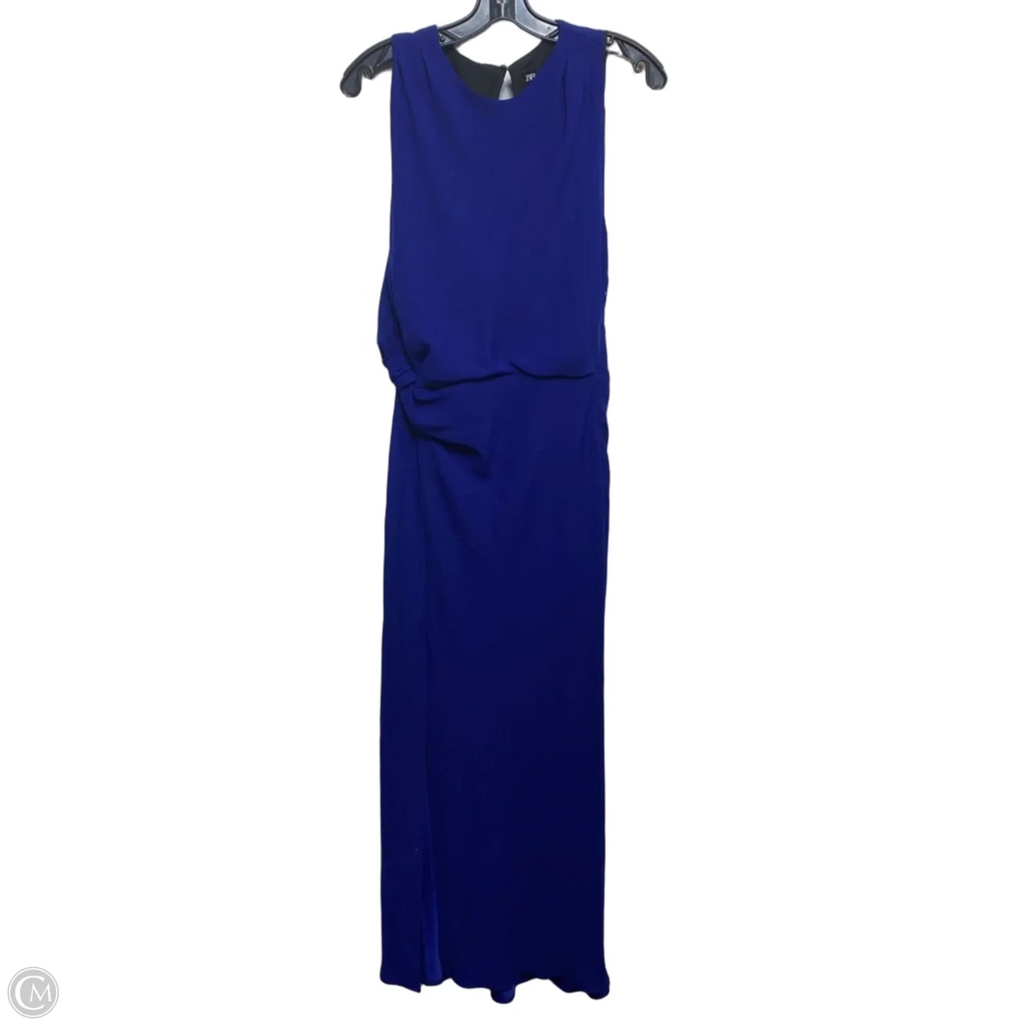 Dress Casual Maxi By Zara In Blue, Size: M