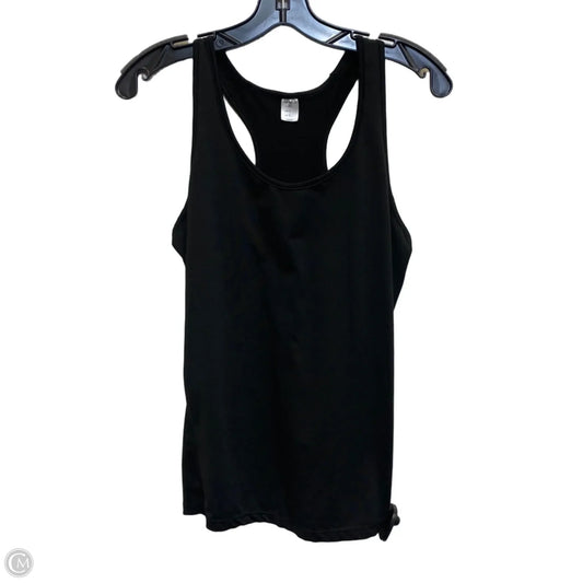 Athletic Tank Top By Clothes Mentor In Black, Size: L