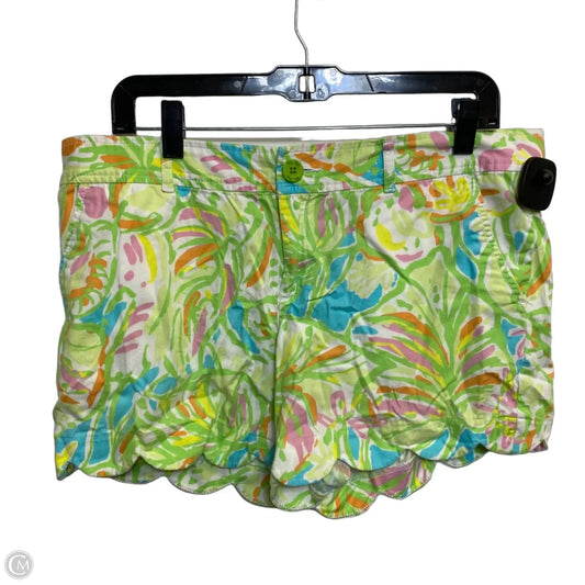Shorts Designer By Lilly Pulitzer In Green, Size: 12
