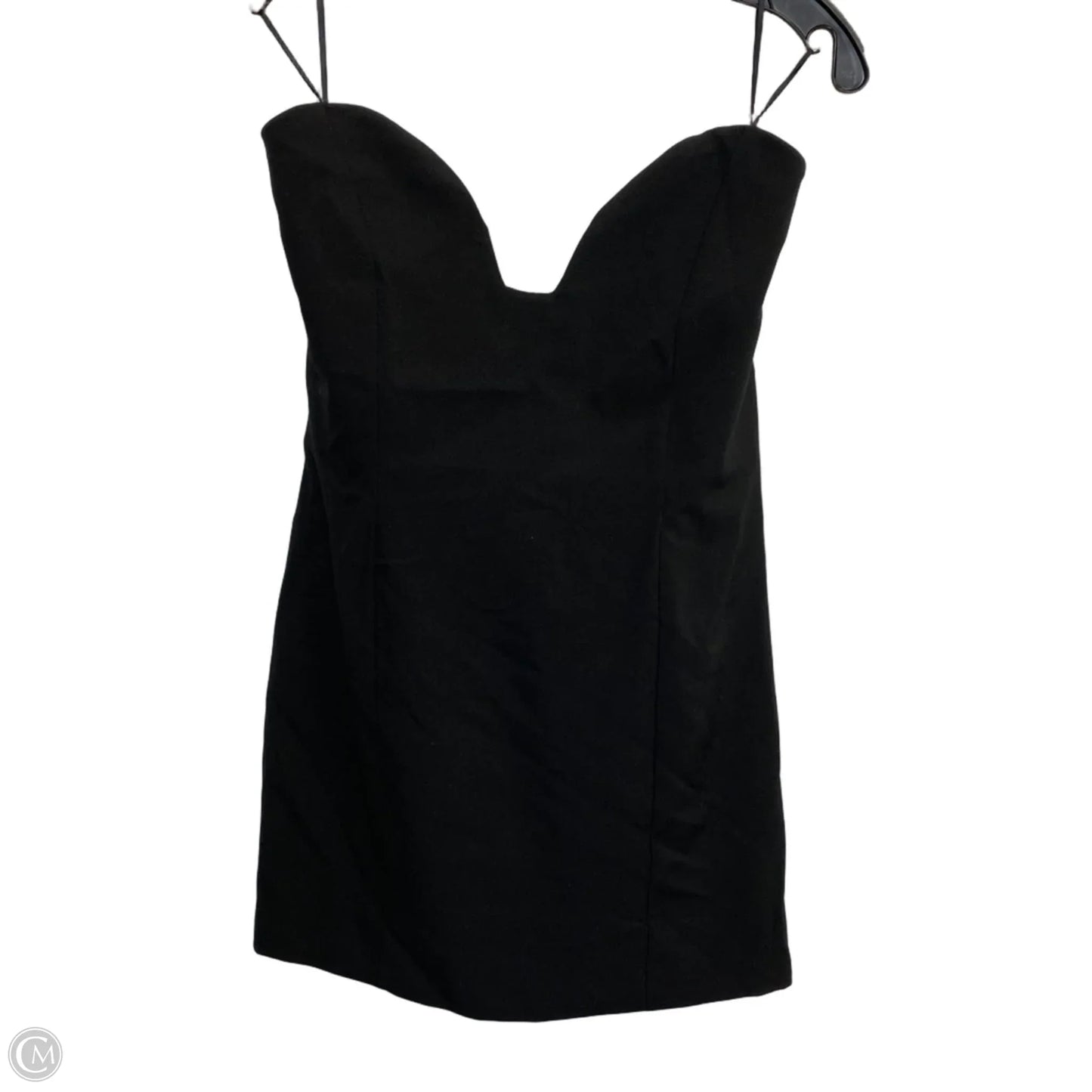 Top Sleeveless By Zara In Black, Size: L
