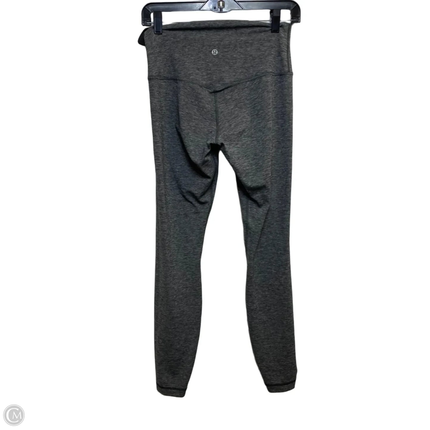 Athletic Leggings By Lululemon In Grey, Size: 8