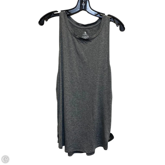Athletic Tank Top By Icyzone In Grey, Size: Xl