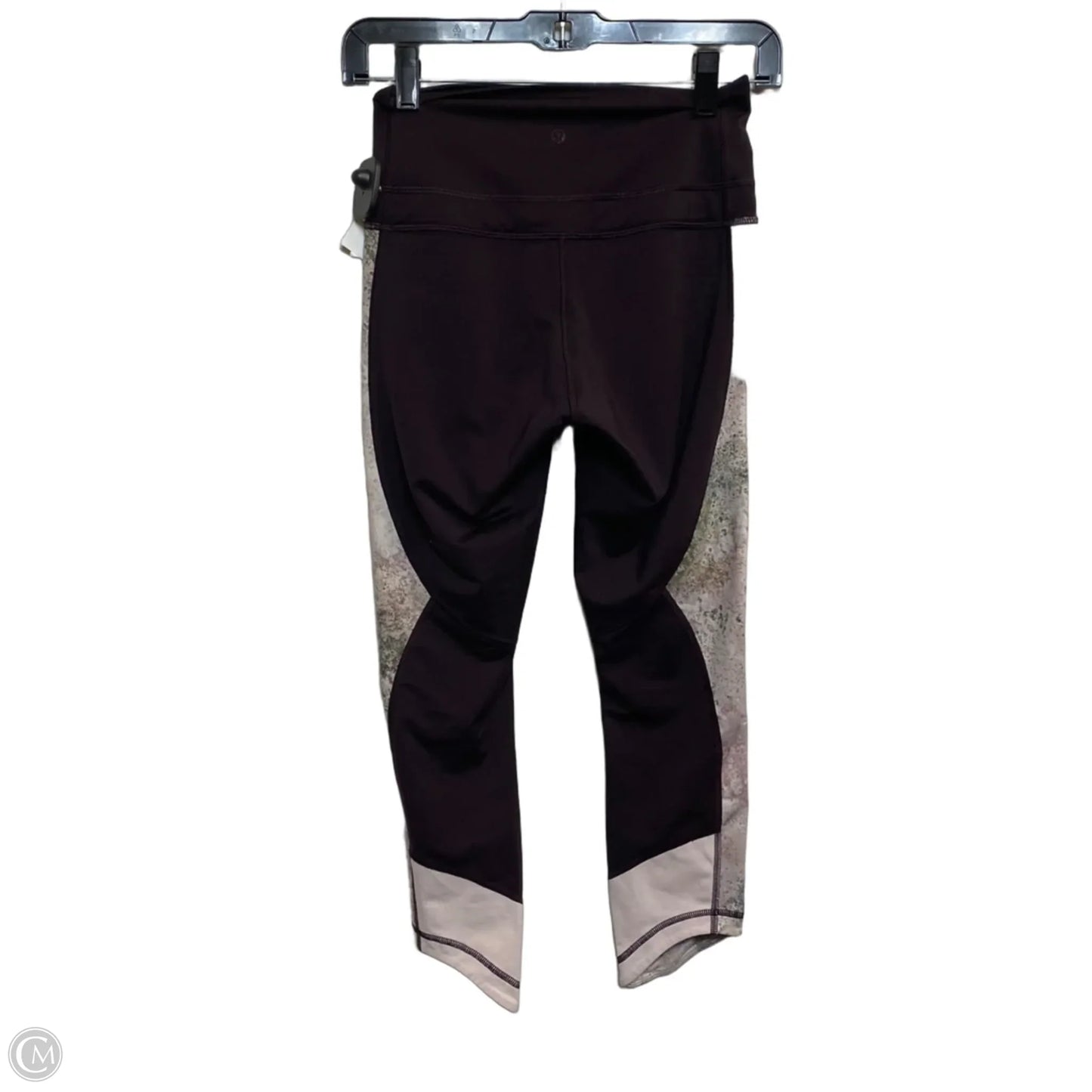 Athletic Capris By Lululemon In Purple, Size: S