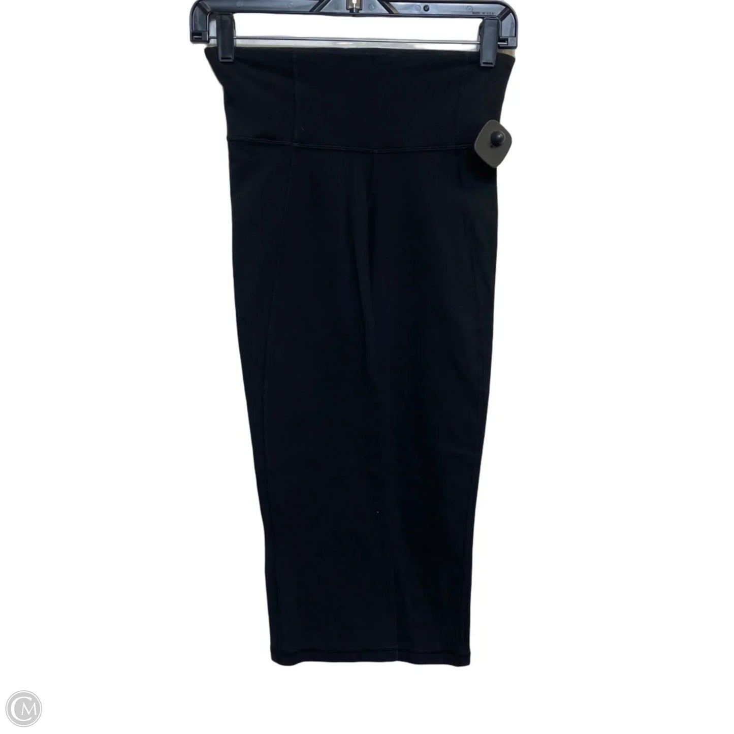Athletic Capris By Lululemon In Black, Size: Xs