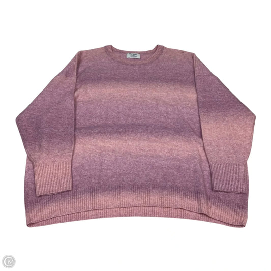 Sweater By Old Navy In Pink, Size: 2x