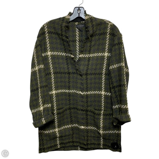 Cardigan By Lucky Brand In Green, Size: S