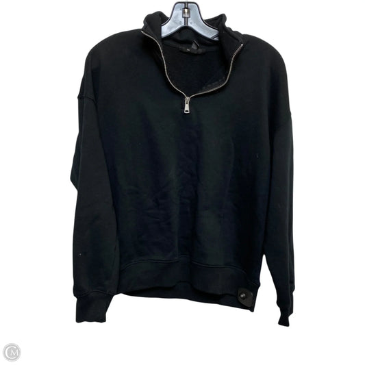 Sweatshirt Crewneck By Forever 21 In Black, Size: S