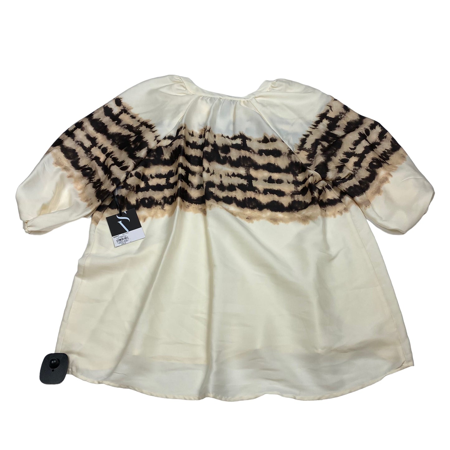 Top 3/4 Sleeve By Simply Vera  Size: L