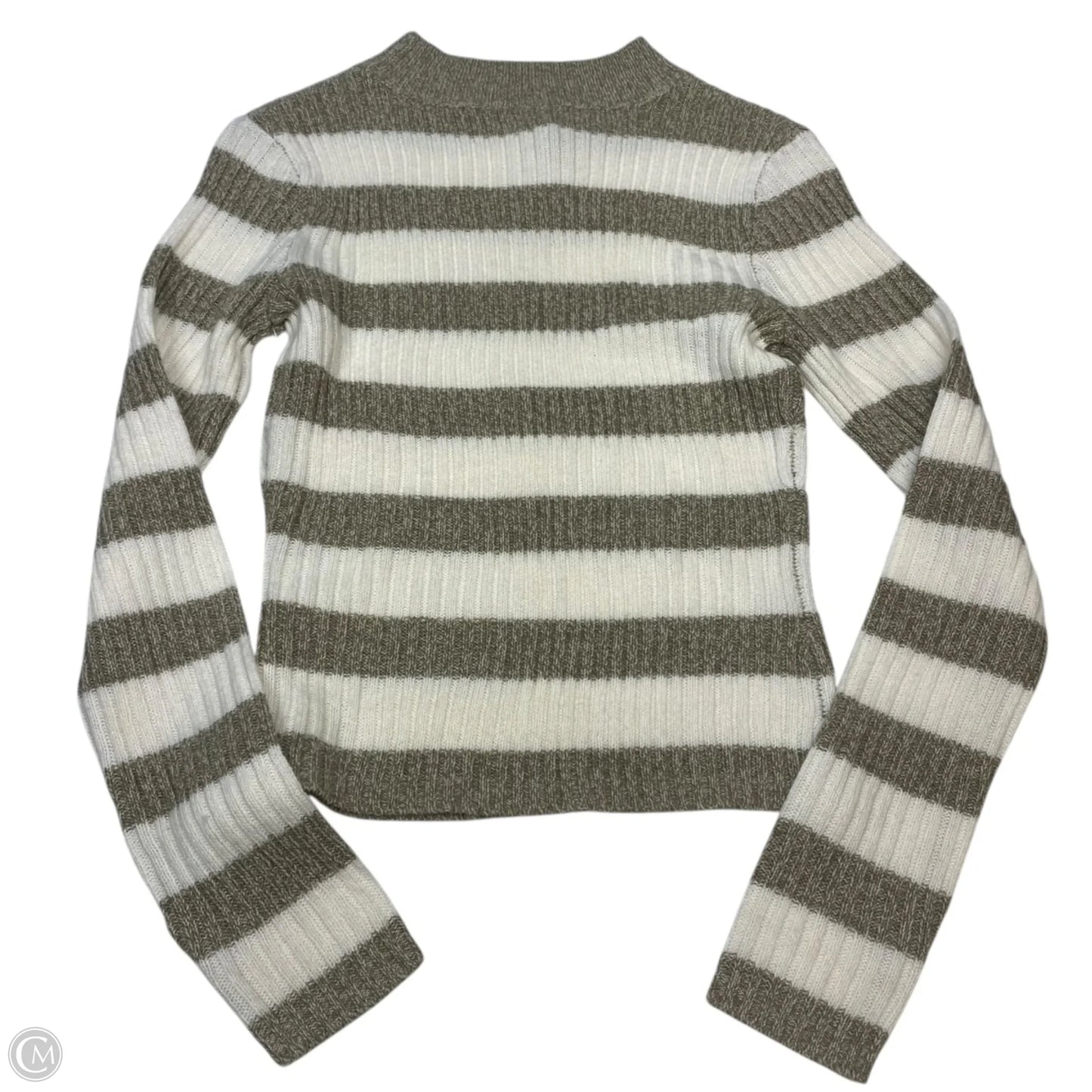 Sweater By Divided In Tan & White, Size: S