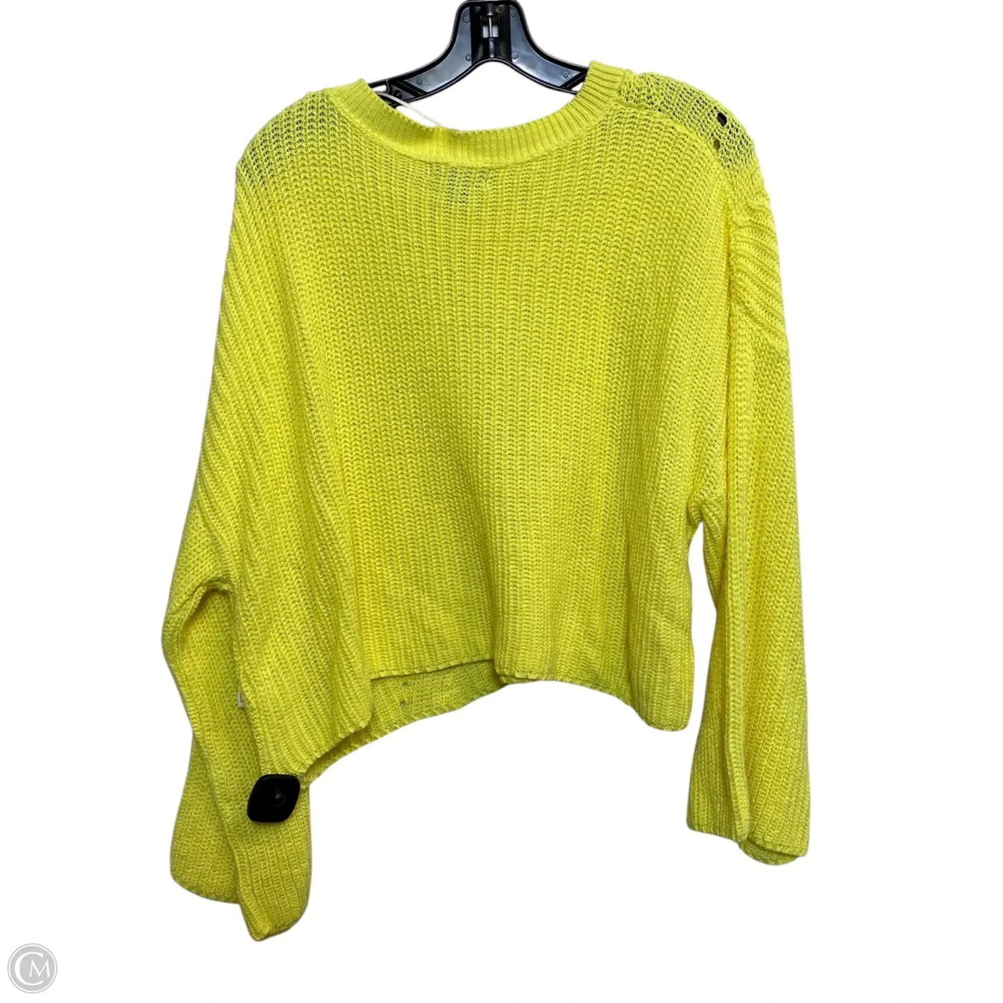 Sweater By Ana In Yellow, Size: L