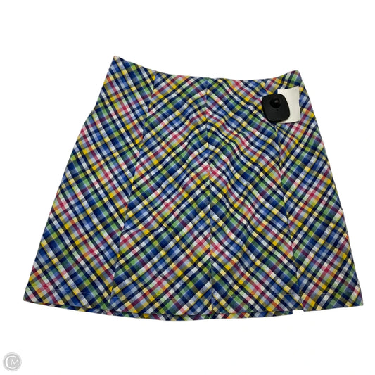 Skirt Mini & Short By Urban Outfitters In Plaid Pattern, Size: Xs