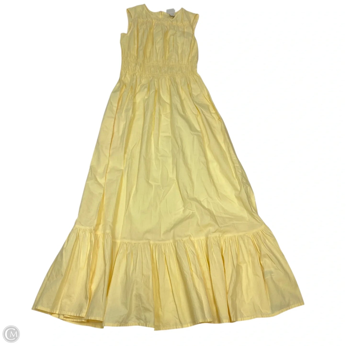 Dress Casual Maxi By A New Day In Yellow, Size: S