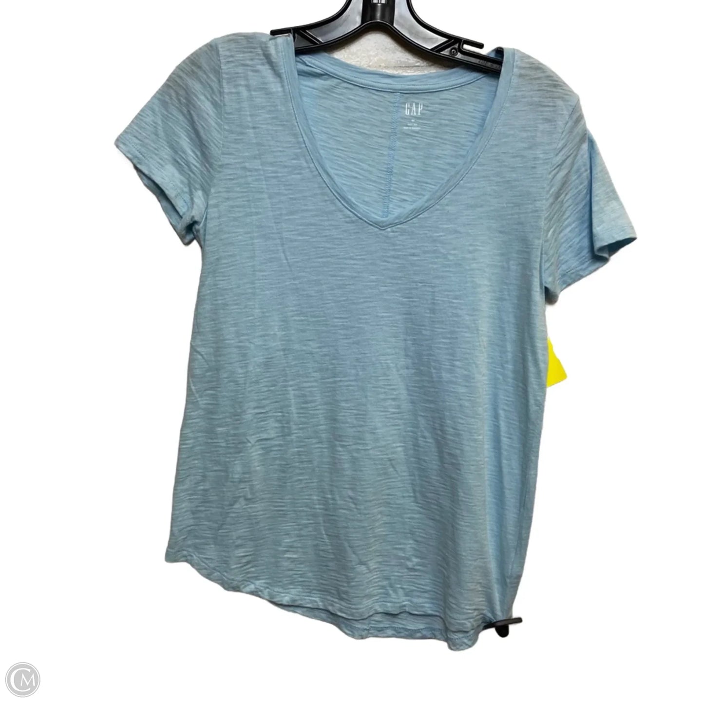 Top Short Sleeve Basic By Gap In Blue, Size: Xs