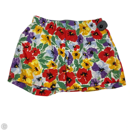 Shorts By J. Crew In Floral Print, Size: S