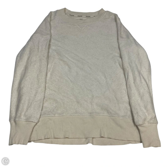 Sweatshirt Crewneck By Aerie In Cream, Size: Xs