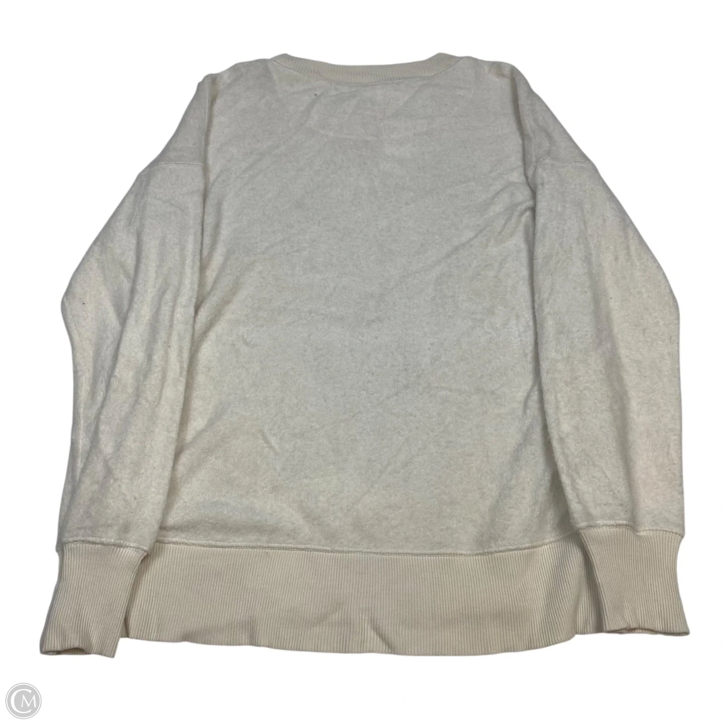 Sweatshirt Crewneck By Aerie In Cream, Size: Xs